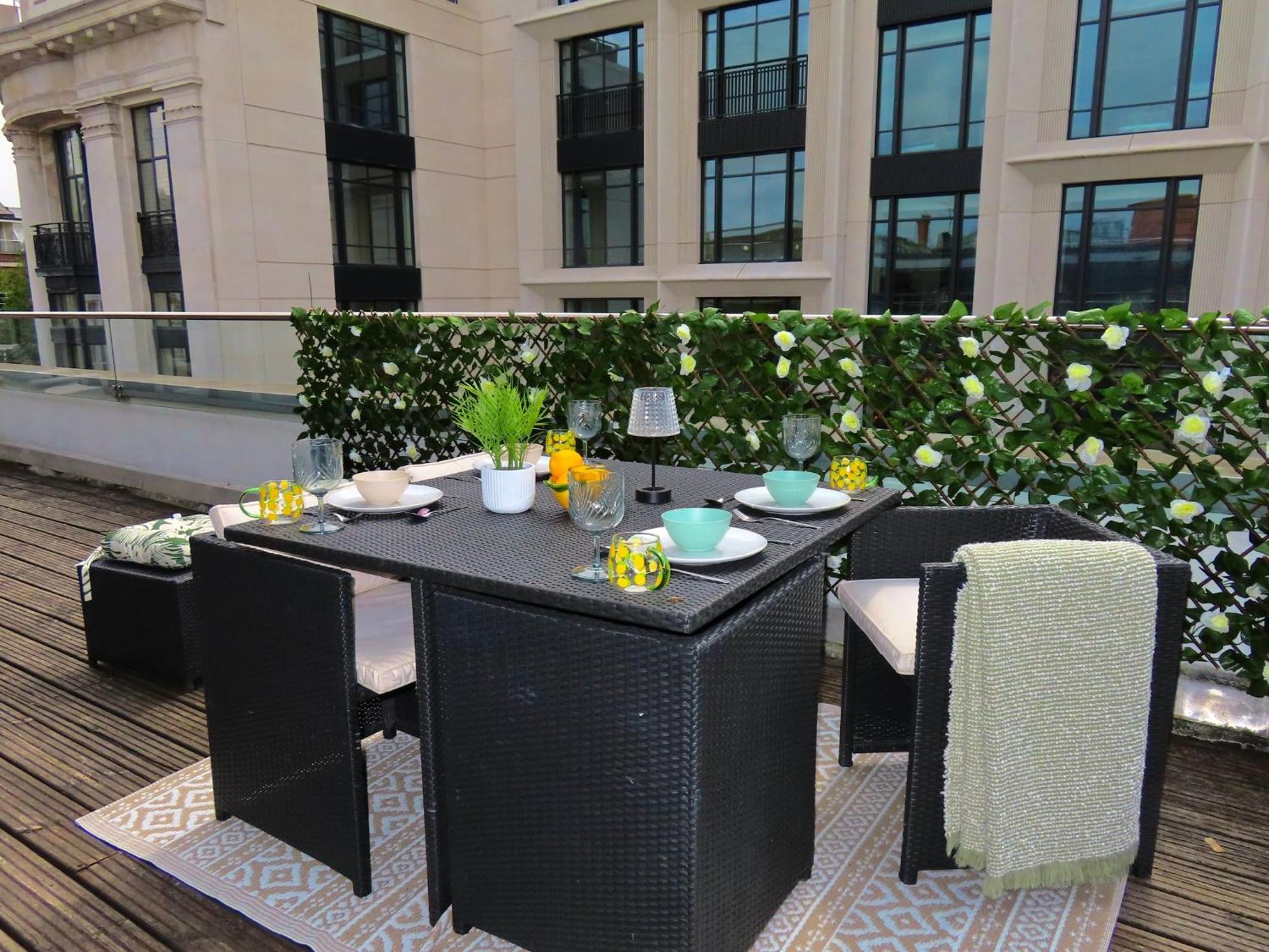 לונדון Spacious 3-Bed 3-Bath Luxury Apartment With Balcony Hyde Park מראה חיצוני תמונה